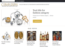 Tablet Screenshot of collectorsunleashed.com